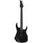 Ibanez Iron Label RGRTB621 Black Flat Front View