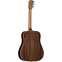 Gibson Hummingbird Studio Rosewood Antique Natural Left Handed Back View