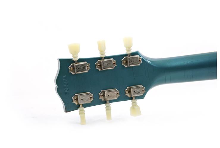 Gibson Custom Shop Murphy Lab 1964 SG Standard Reissue with Maestro Vibrola Light Aged Antique Pelham Blue #303274 Gibson Custom Shop Murphy Lab 1964 SG Standard Reissue with Maestro Vibrola Light Aged Antique Pelham Blue #303274