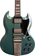 Gibson Custom Shop Murphy Lab 1964 SG Standard Reissue with Maestro Vibrola Light Aged Antique Pelham Blue
