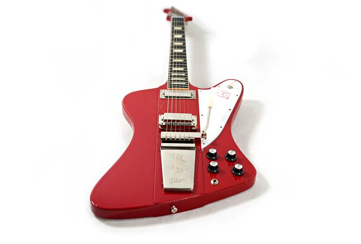 Gibson Custom Shop 1963 Firebird V With Maestro Vibrola Light Aged Cardinal Red #304583 Gibson Custom Shop 1963 Firebird V With Maestro Vibrola Light Aged Cardinal Red #304583