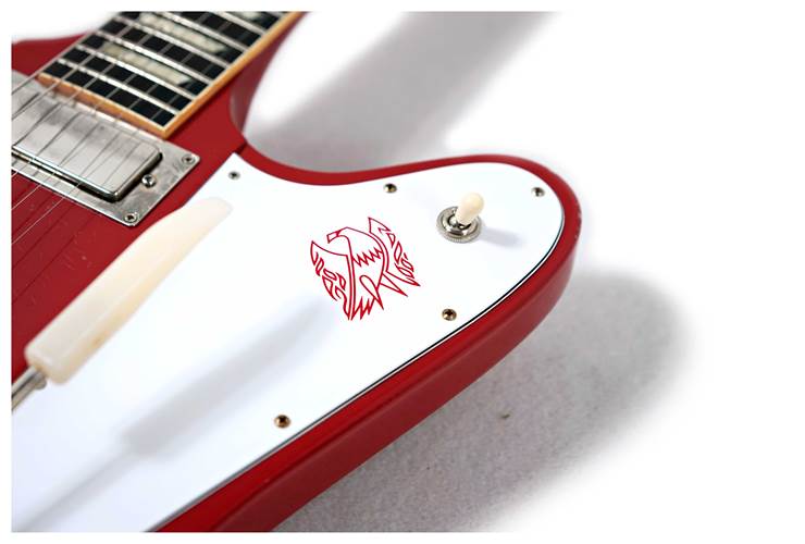 Gibson Custom Shop 1963 Firebird V With Maestro Vibrola Light Aged Cardinal Red #304583 Gibson Custom Shop 1963 Firebird V With Maestro Vibrola Light Aged Cardinal Red #304583