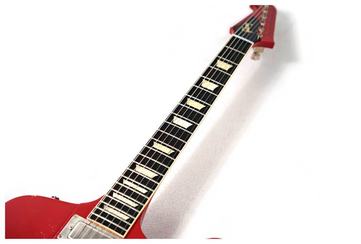 Gibson Custom Shop 1963 Firebird V With Maestro Vibrola Light Aged Cardinal Red #304583 Gibson Custom Shop 1963 Firebird V With Maestro Vibrola Light Aged Cardinal Red #304583