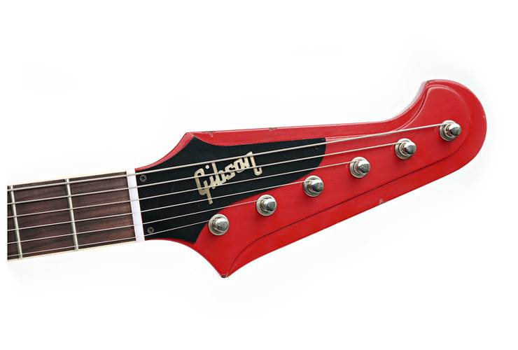 Gibson Custom Shop 1963 Firebird V w/ Maestro Vibrola Light Aged Cardinal Red #400783 Gibson Custom Shop 1963 Firebird V w/ Maestro Vibrola Light Aged Cardinal Red #400783