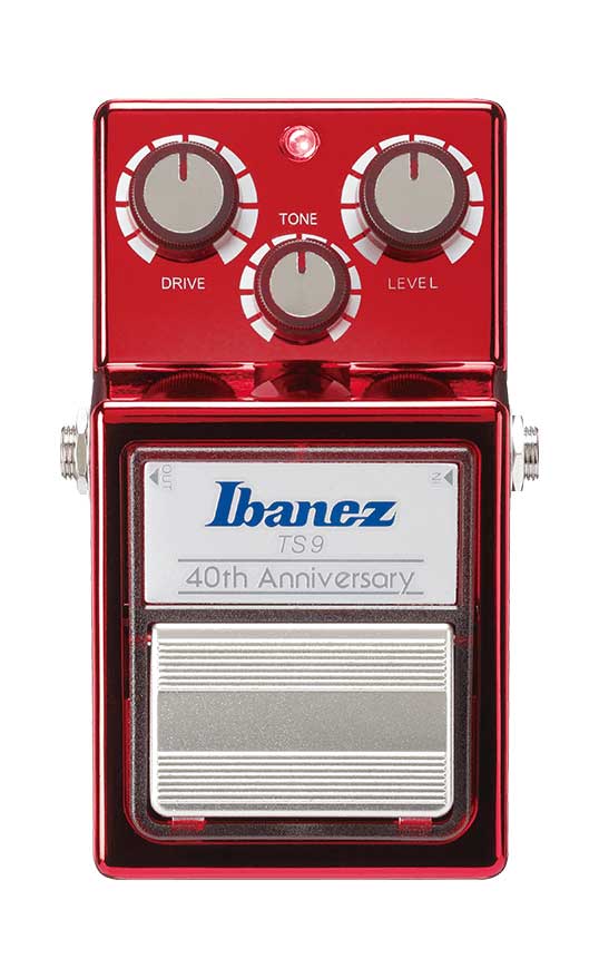 Ibanez Tubescreamer 40th Anniversary Limited Edition Ruby Red 