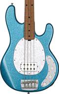 Music Man Sterling StingRay Ray34 Blue Sparkle Roasted Maple Fingerboard