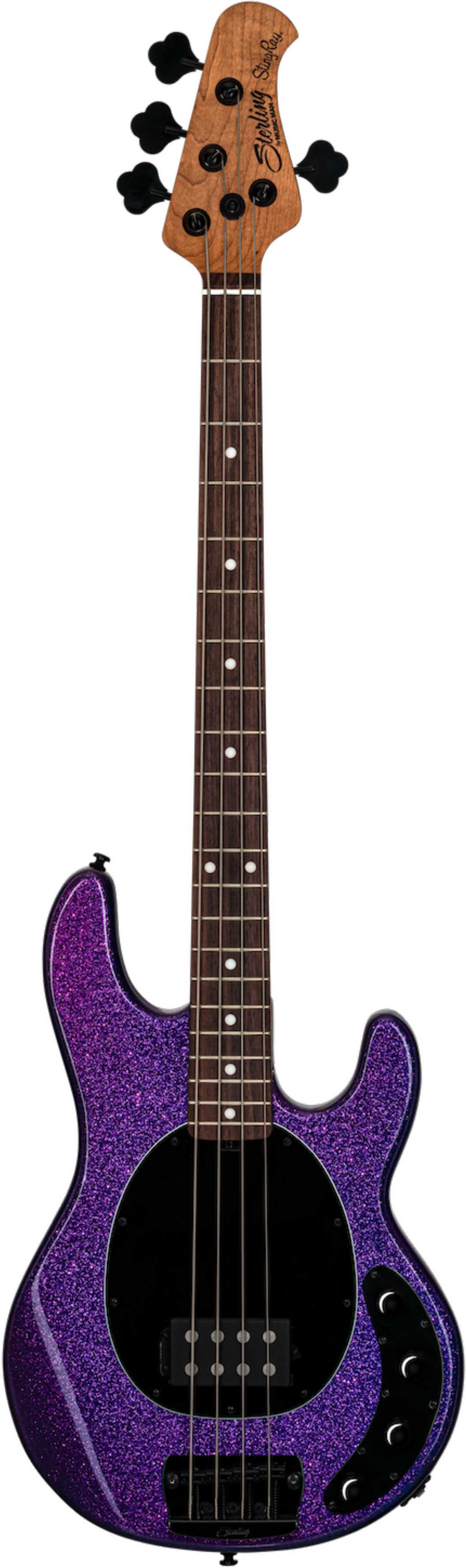 Music Man Sterling StingRay Ray34 Purple Sparkle Rosewood