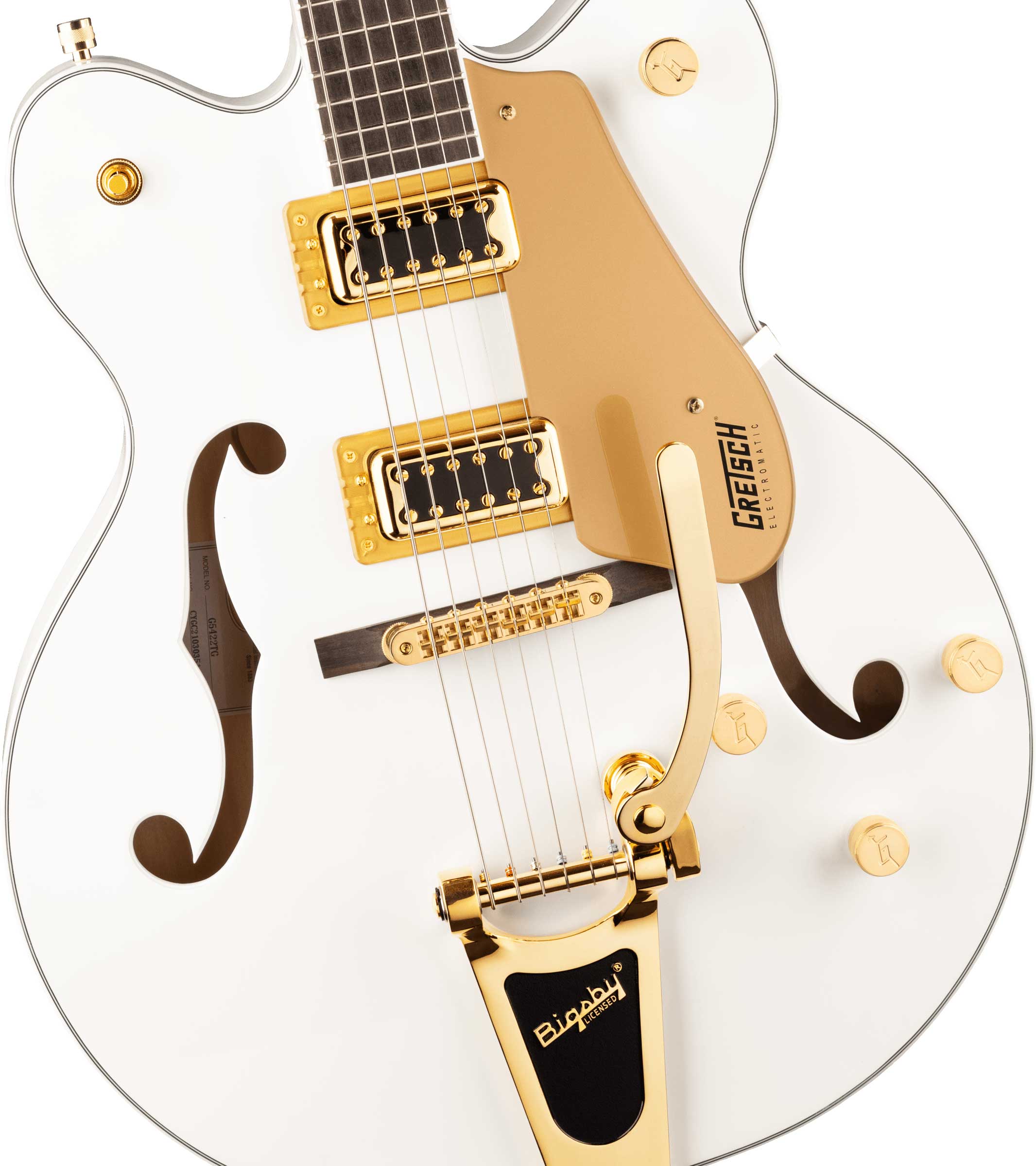 Gretsch G5422TG Electromatic Classic Double-Cut Snowcrest White