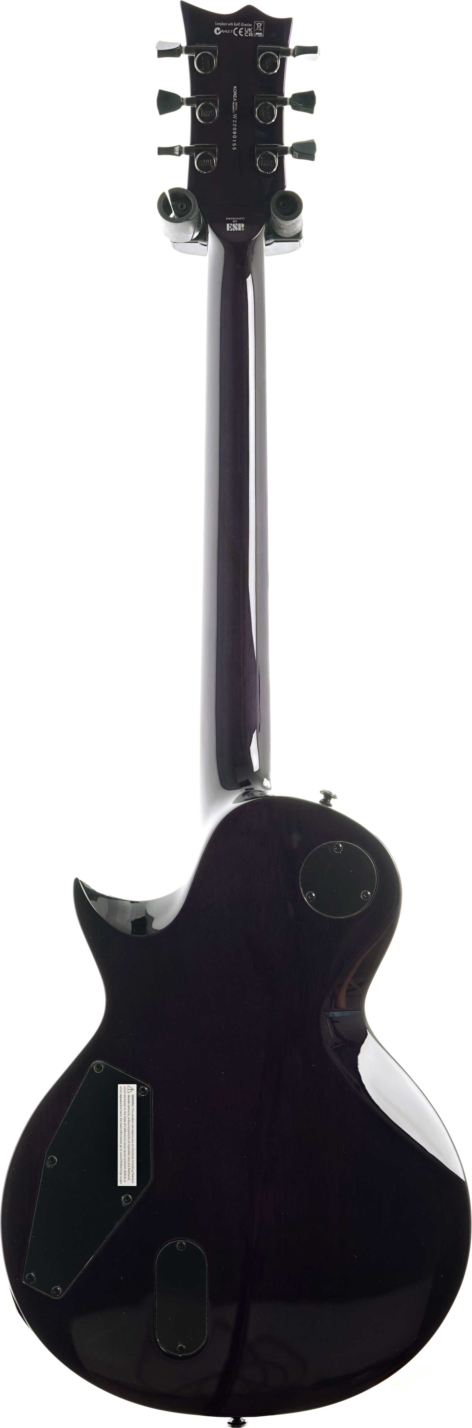 ESP LTD EC-1000 QM See Thru Purple Sunburst (Nearly New) #W22090155