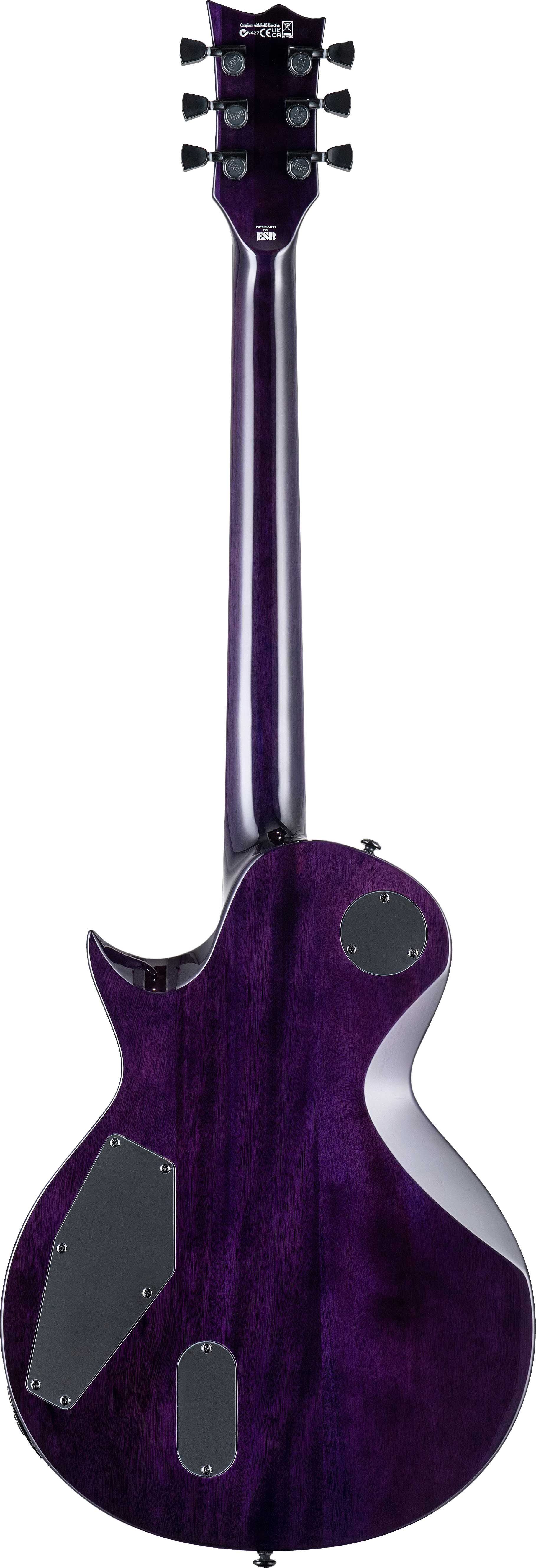 ESP LTD EC-1000 Quilted Maple See Thru Purple Sunburst