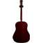 Gibson 60s J-45 Original Wine Red Left Handed Back View