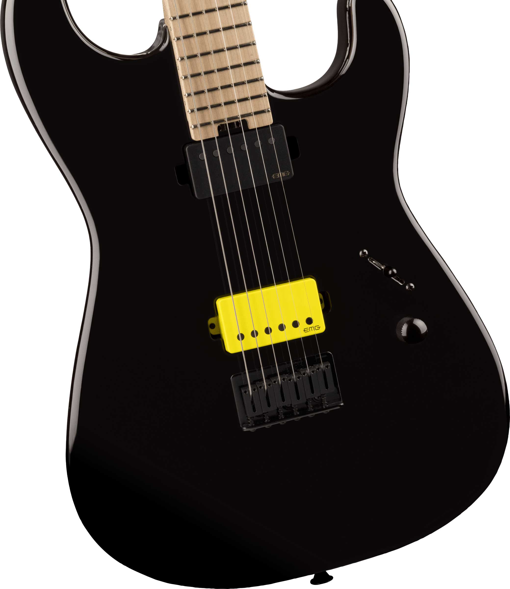 Charvel Sean Long Signature Pro-Mod San Dimas Style 1 HH HT Gloss Black Maple Fingerboard