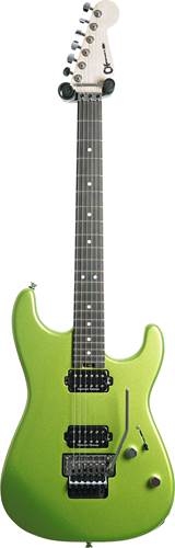 Charvel Pro-Mod San Dimas Style 1 HH FR E Lime Green Metallic Ebony Fingerboard (Ex-Demo) #MC216524