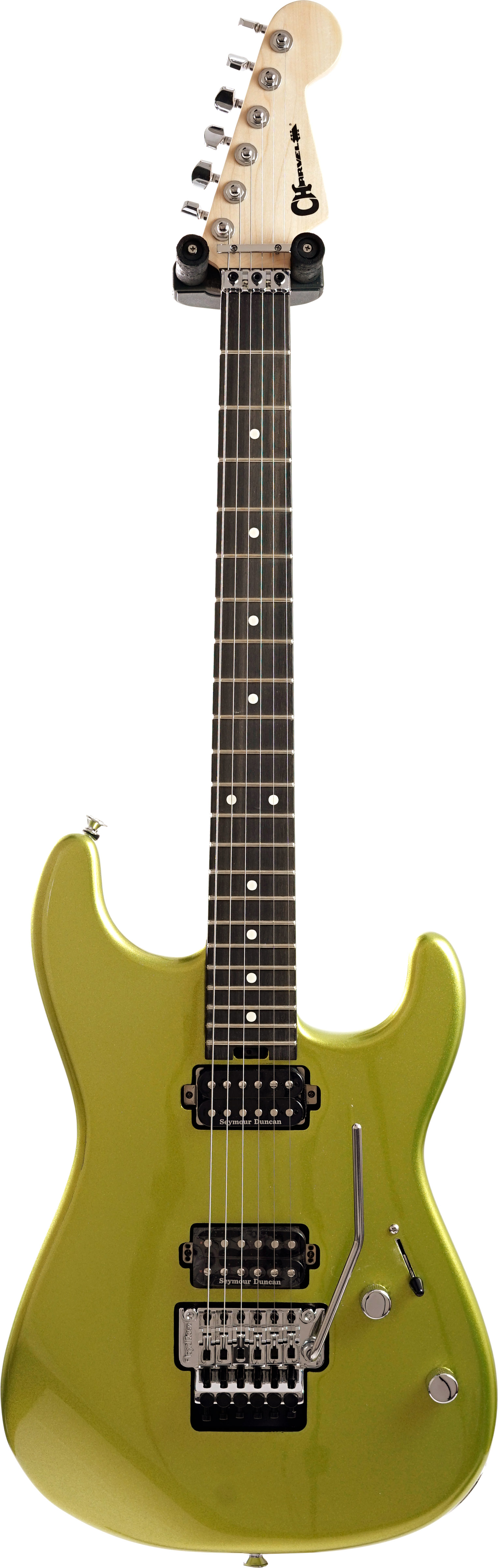 Charvel Pro-Mod San Dimas Style 1 HH FR E Lime Green Metallic Ebony Fingerboard (Nearly New) #MC226143
