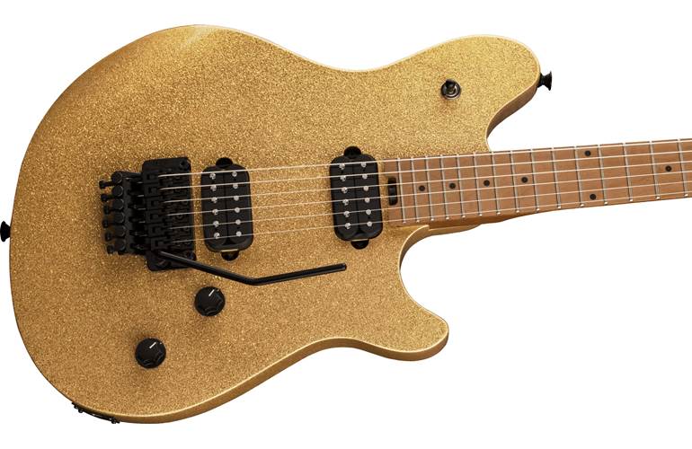 EVH Wolfgang Standard Gold Sparkle Maple Fingerboard EVH Wolfgang Standard Gold Sparkle Maple Fingerboard
