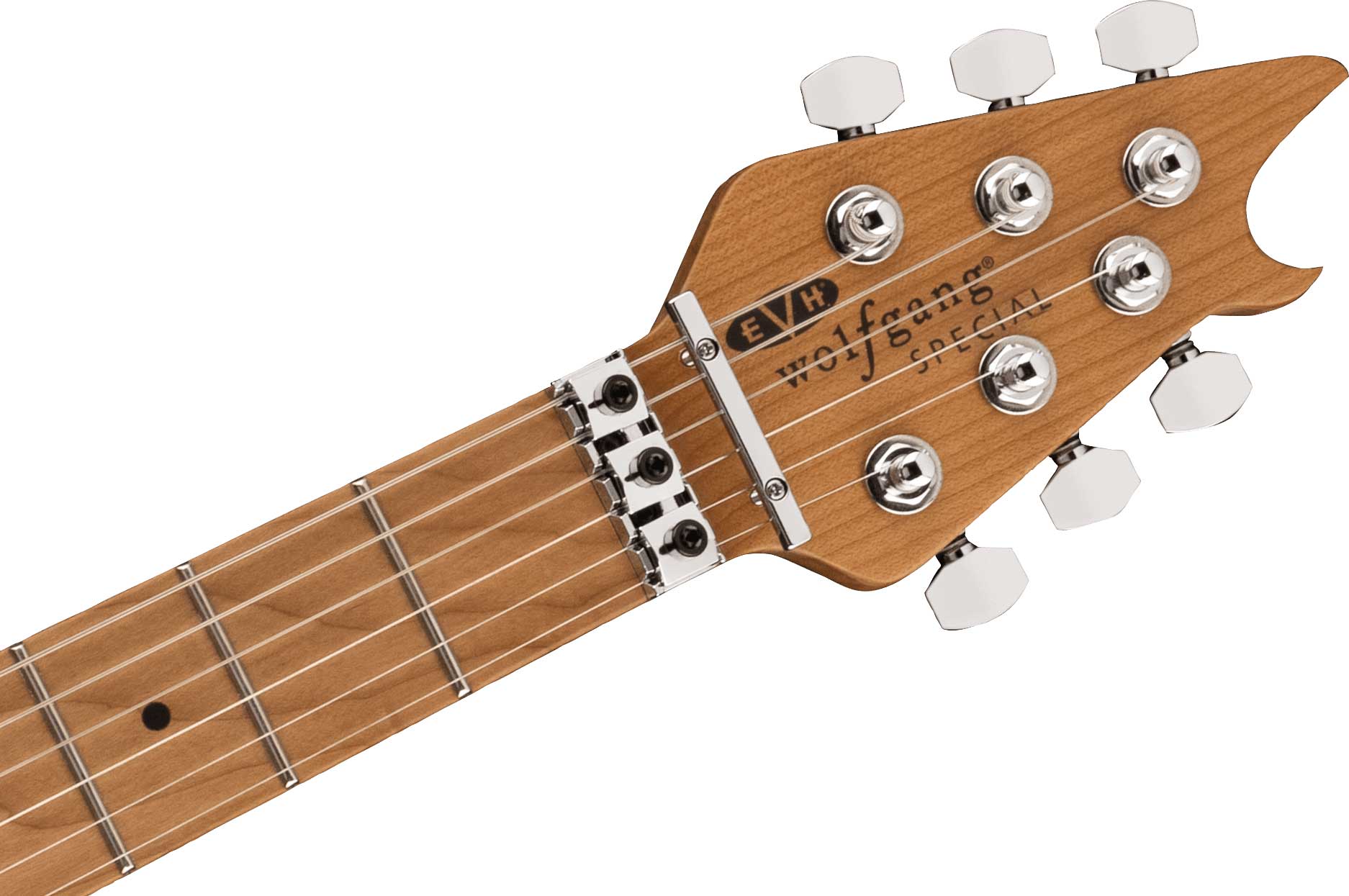 EVH Wolfgang Special Quilt Solar Maple Fingerboard