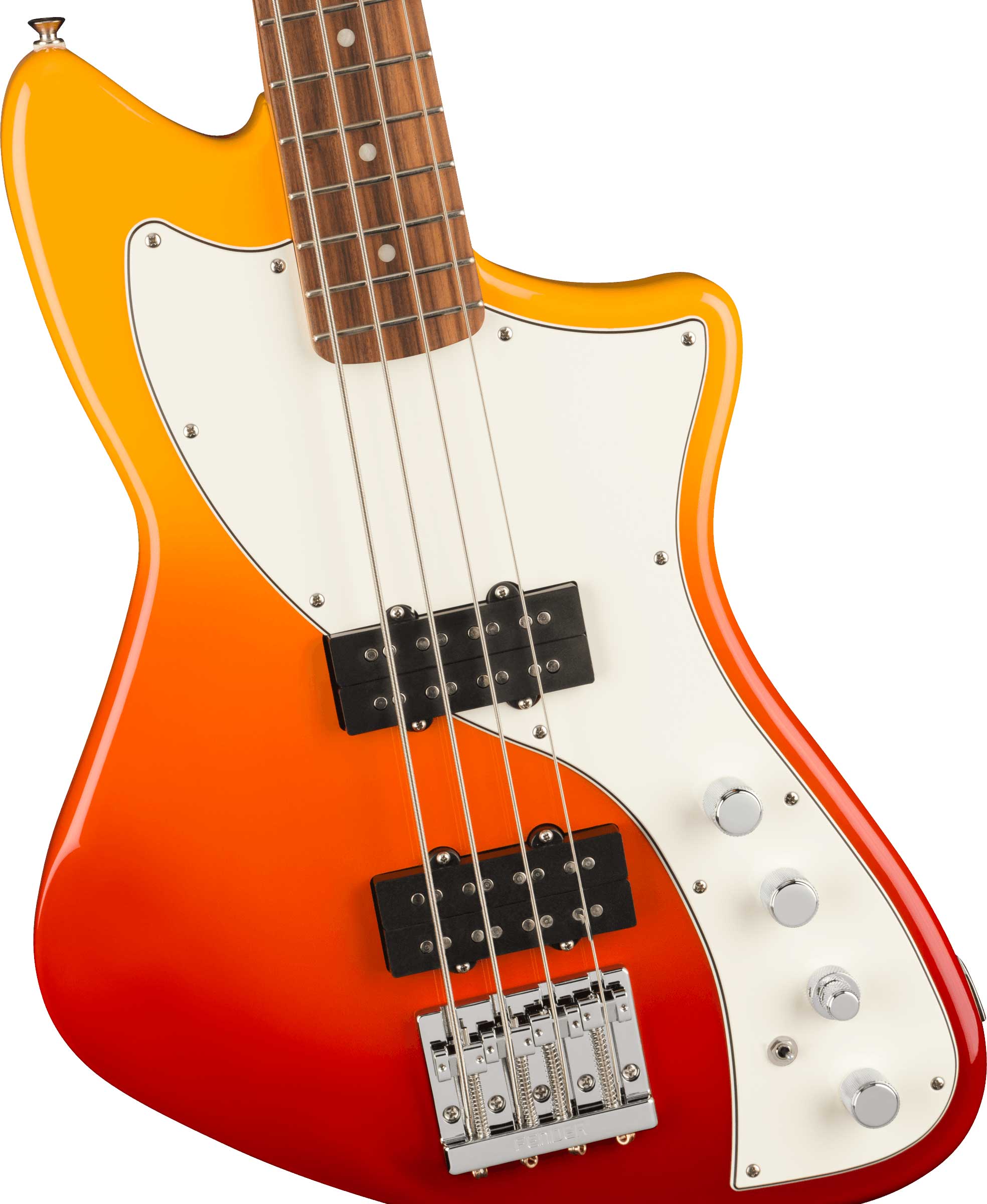 Fender Player Plus Active Meteora Bass Tequila Sunrise Pau Ferro Fingerboard