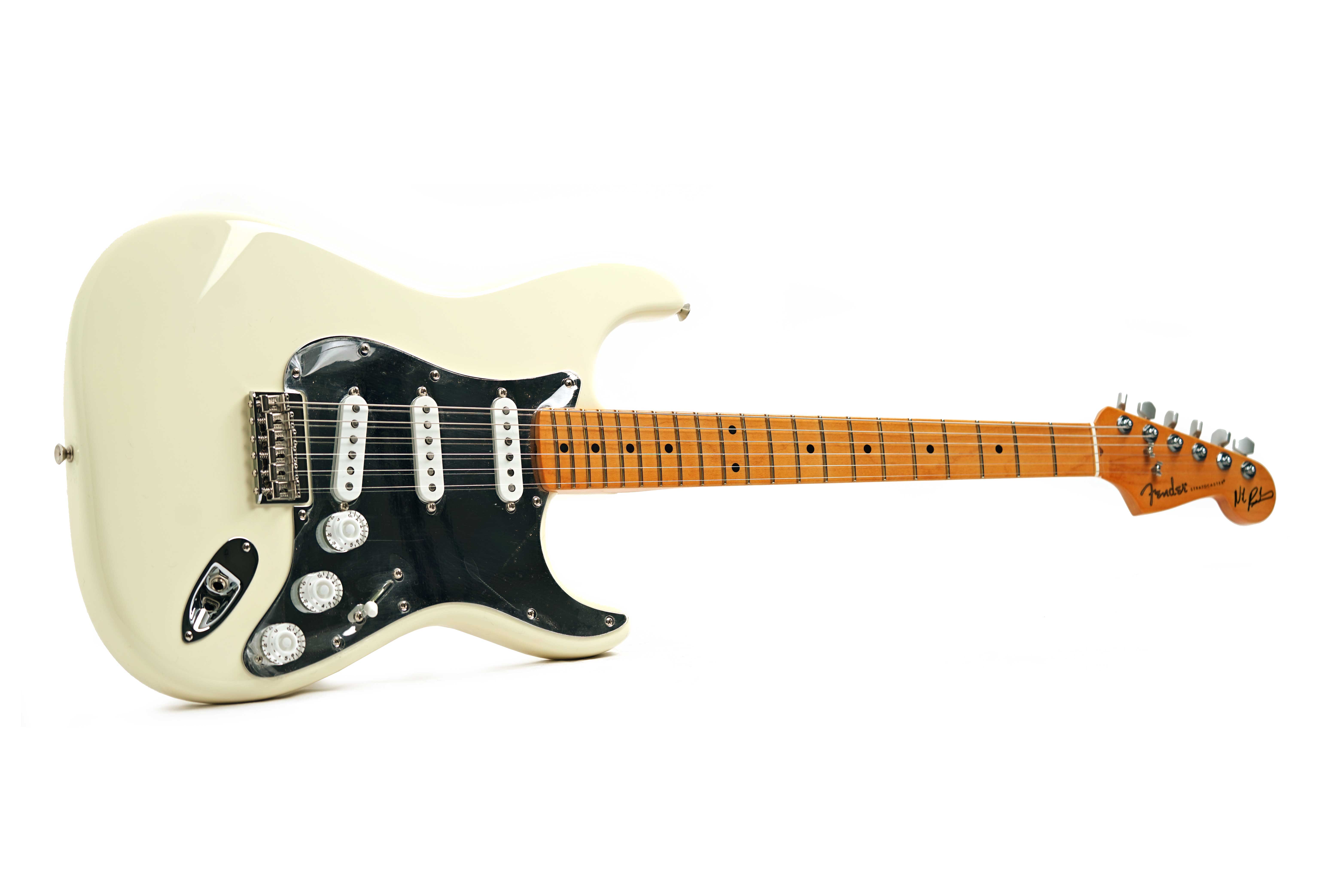 Fender Nile Rodgers Hitmaker Stratocaster Olympic White Maple Fingerboard (Nearly New) #NR00874