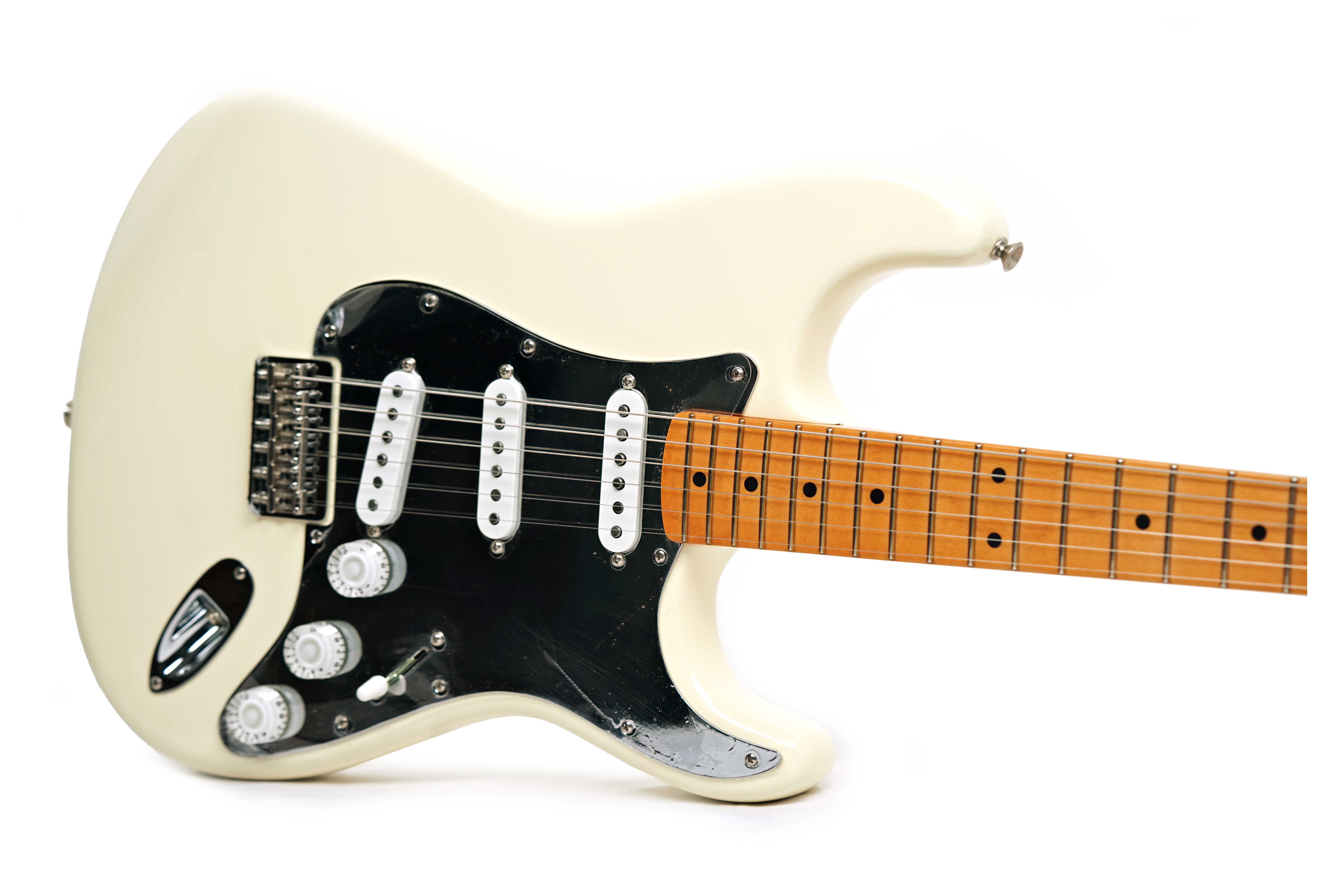 Fender Nile Rodgers Hitmaker Stratocaster Olympic White Maple Fingerboard (Nearly New) #NR00874