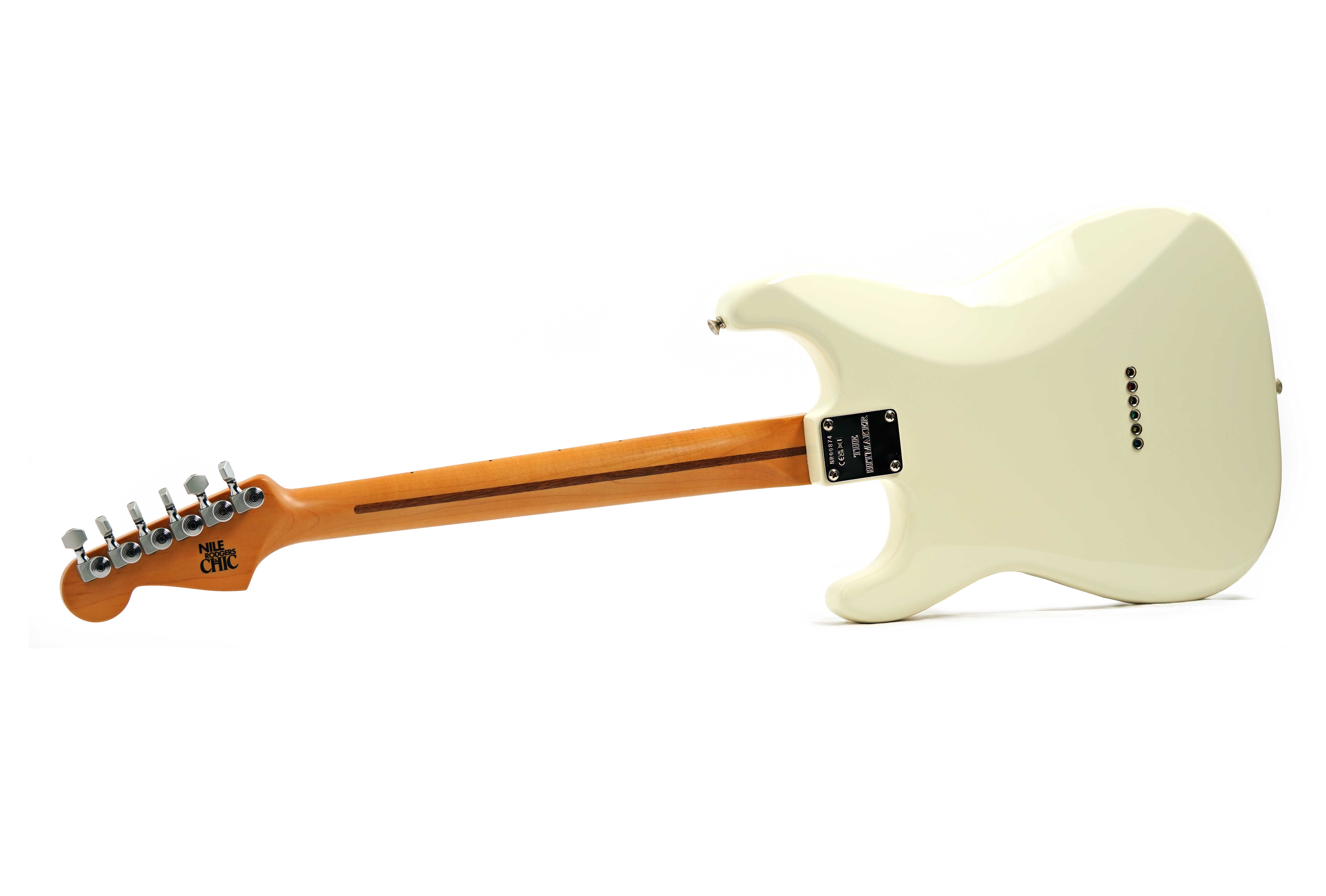 Fender Nile Rodgers Hitmaker Stratocaster Olympic White Maple Fingerboard (Nearly New) #NR00874