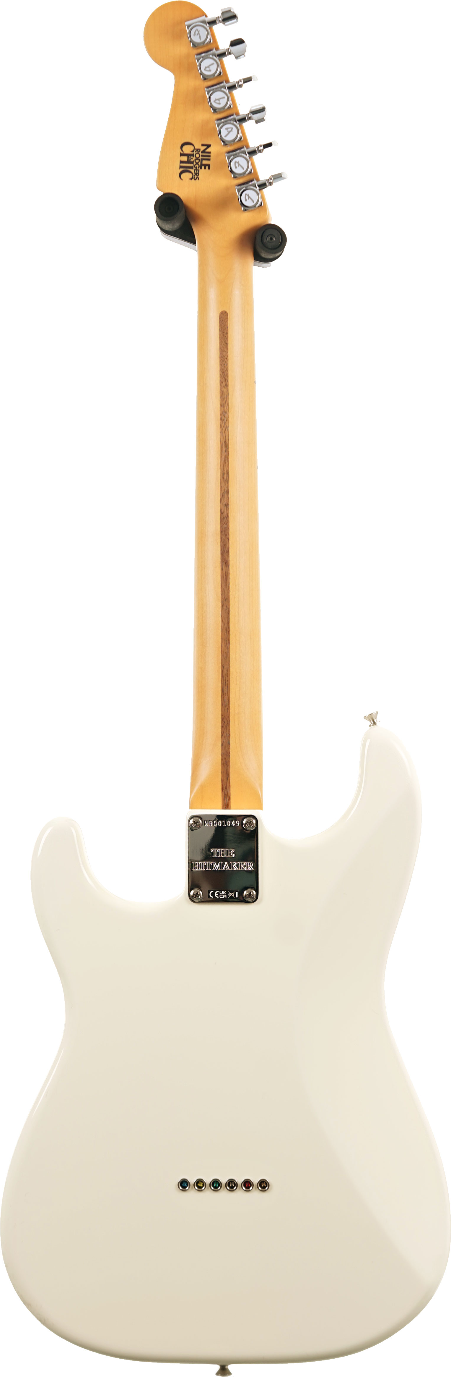 Fender Nile Rodgers Hitmaker Stratocaster Olympic White Maple Fingerboard (Nearly New) #NR001049