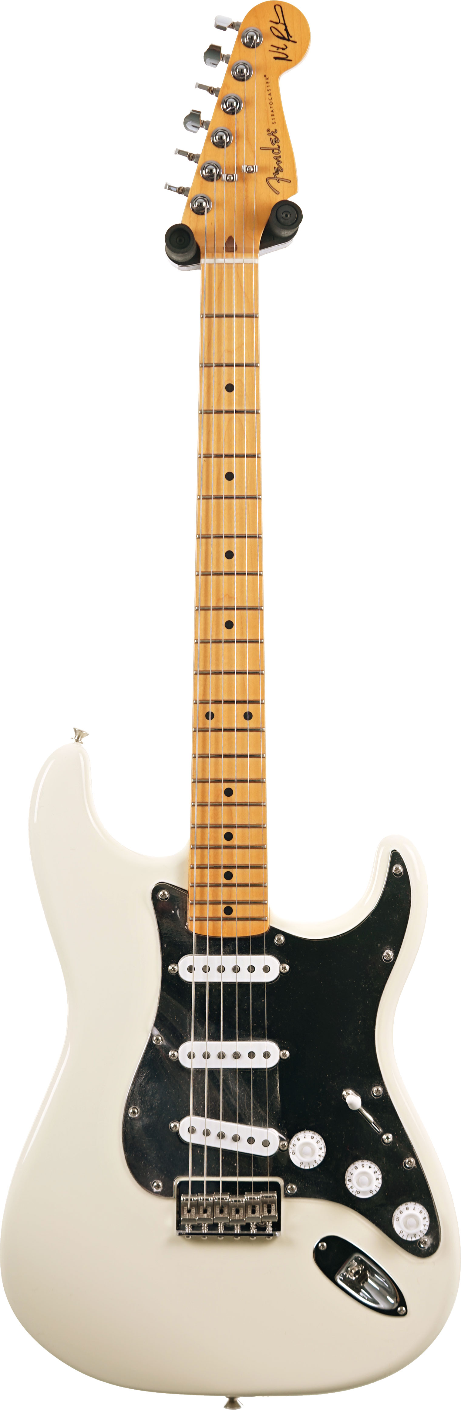 Fender Nile Rodgers Hitmaker Stratocaster Olympic White Maple Fingerboard (Nearly New) #NR001049