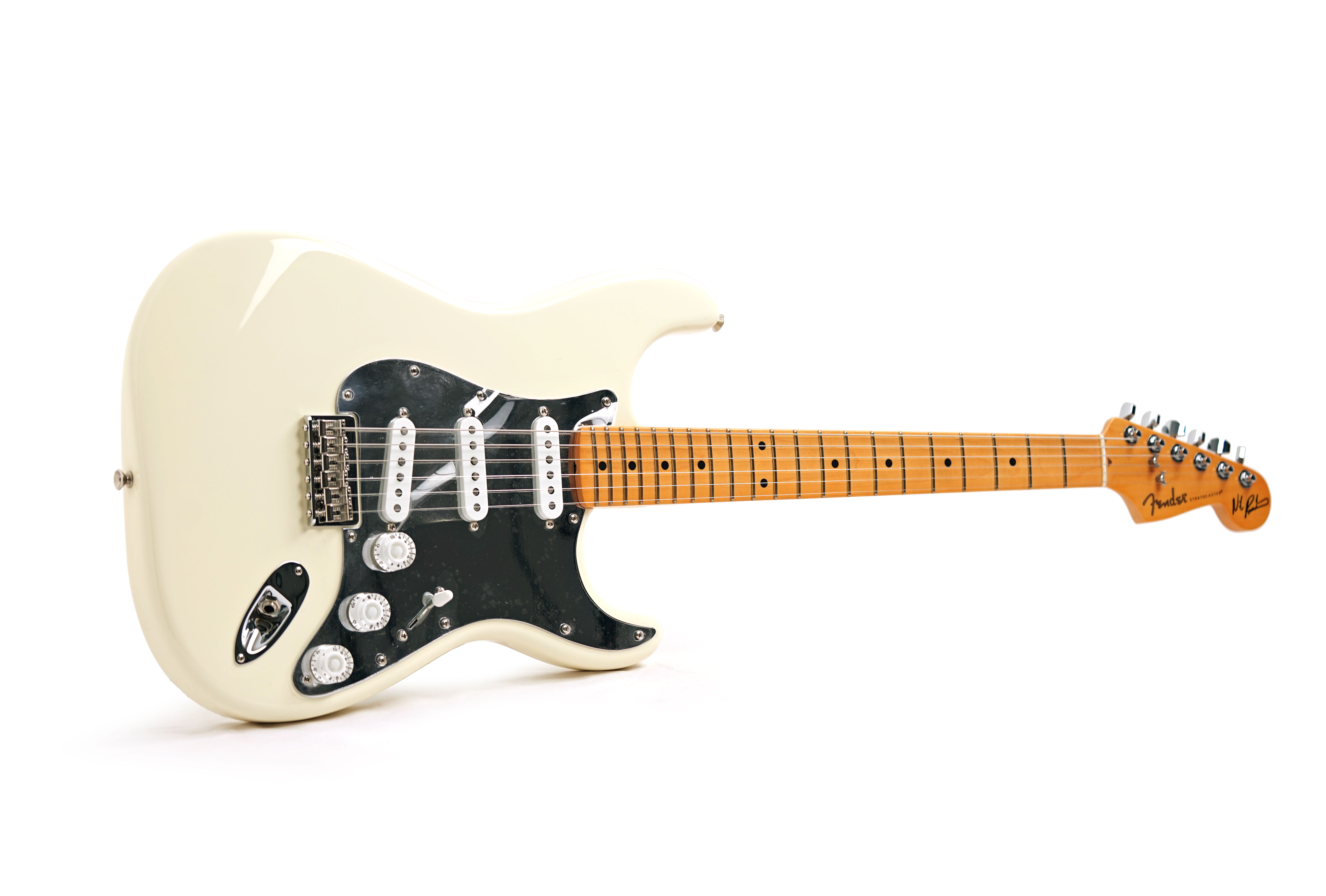 Fender Nile Rodgers Hitmaker Stratocaster Olympic White Maple Fingerboard (Nearly New) #NR001049
