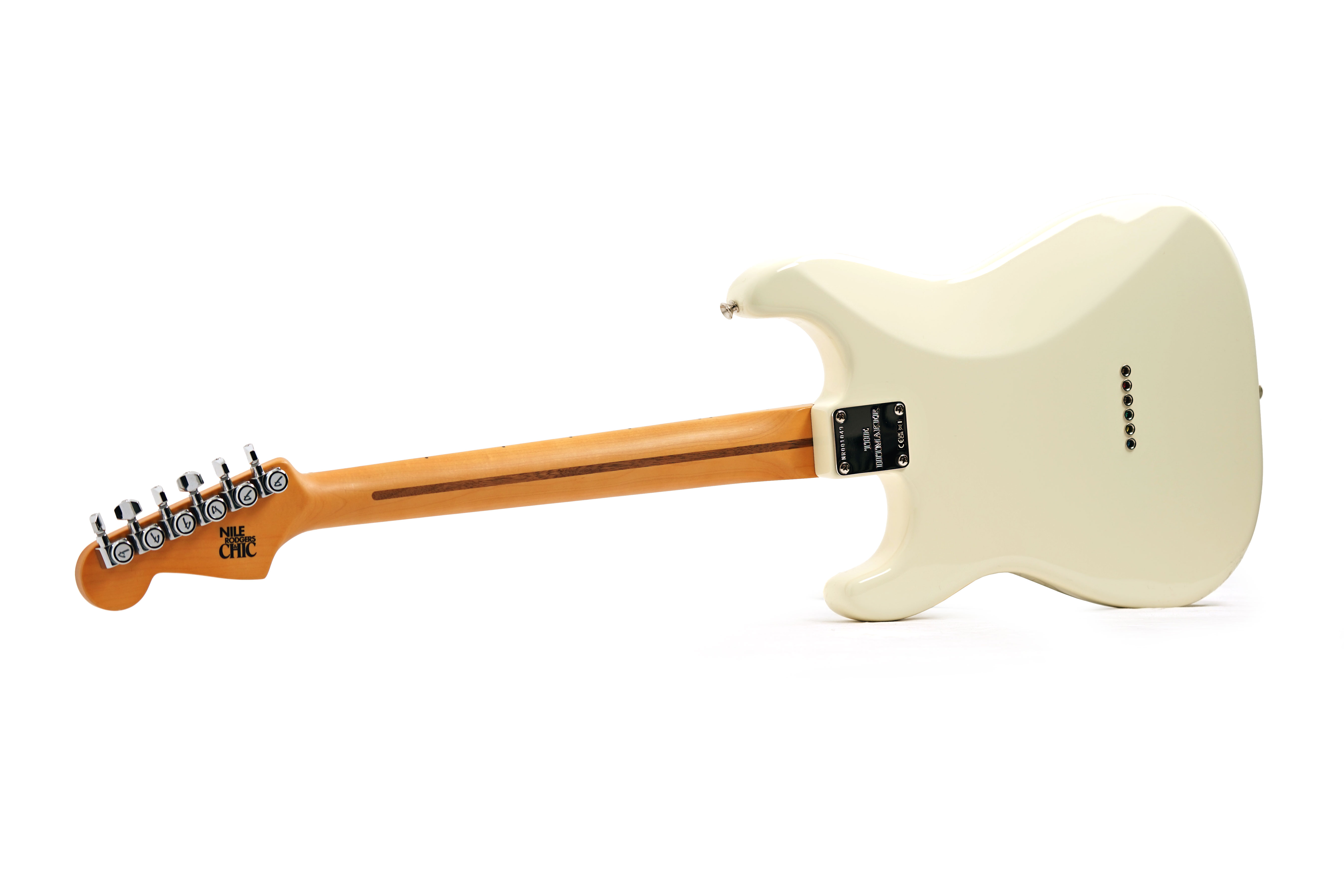 Fender Nile Rodgers Hitmaker Stratocaster Olympic White Maple Fingerboard (Nearly New) #NR001049