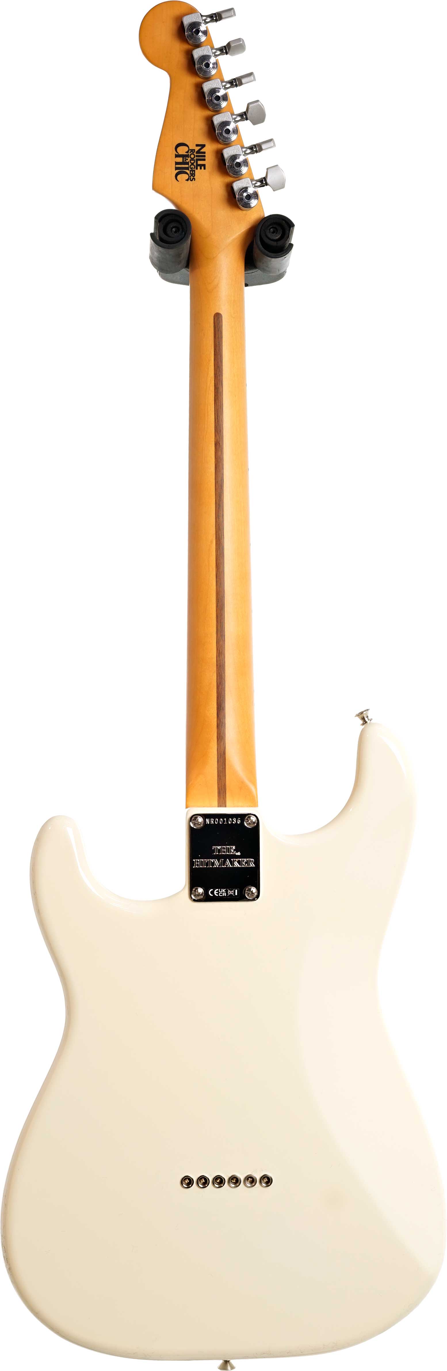 Fender Nile Rodgers Hitmaker Stratocaster Olympic White Maple Fingerboard (Nearly New) #NR001036