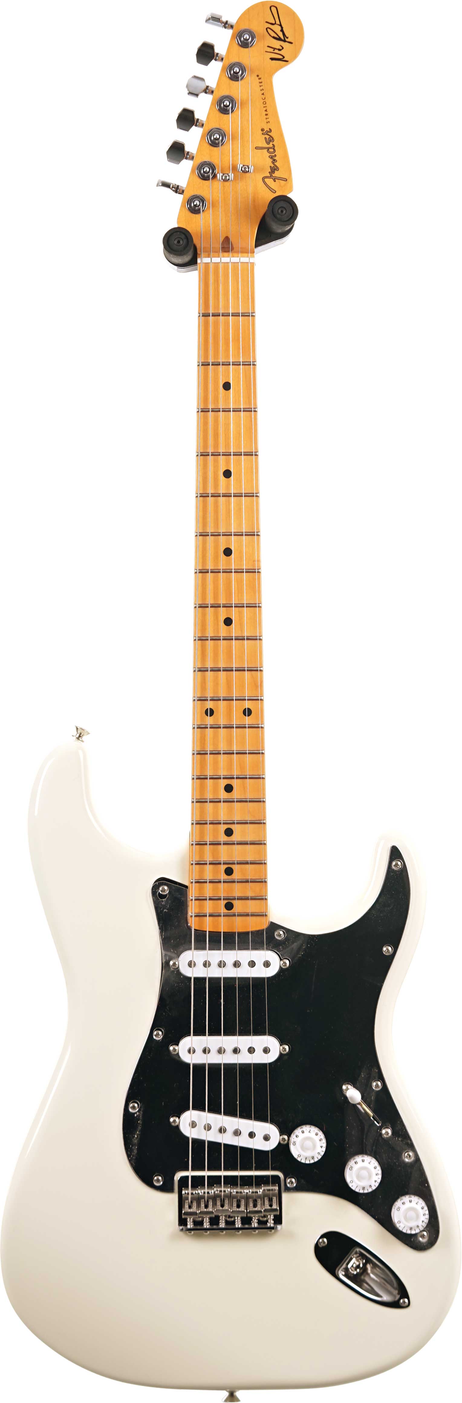Fender Nile Rodgers Hitmaker Stratocaster Olympic White Maple Fingerboard (Nearly New) #NR001059