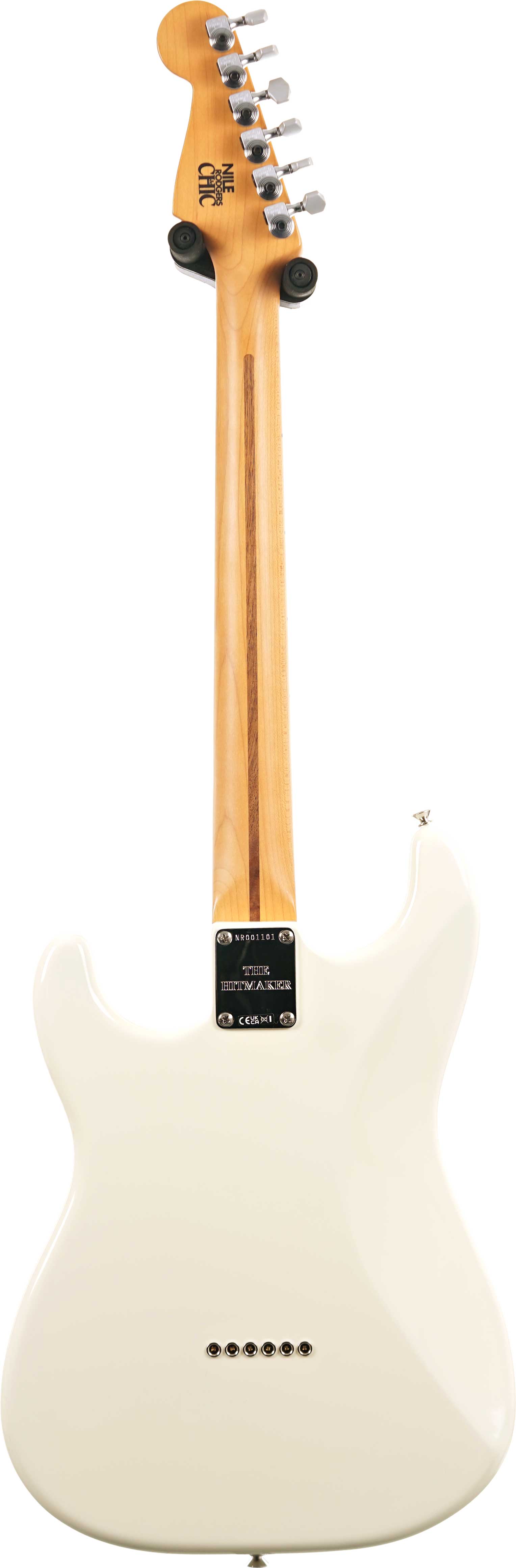 Fender Nile Rodgers Hitmaker Stratocaster Olympic White Maple Fingerboard (Ex-Demo) #NR001101