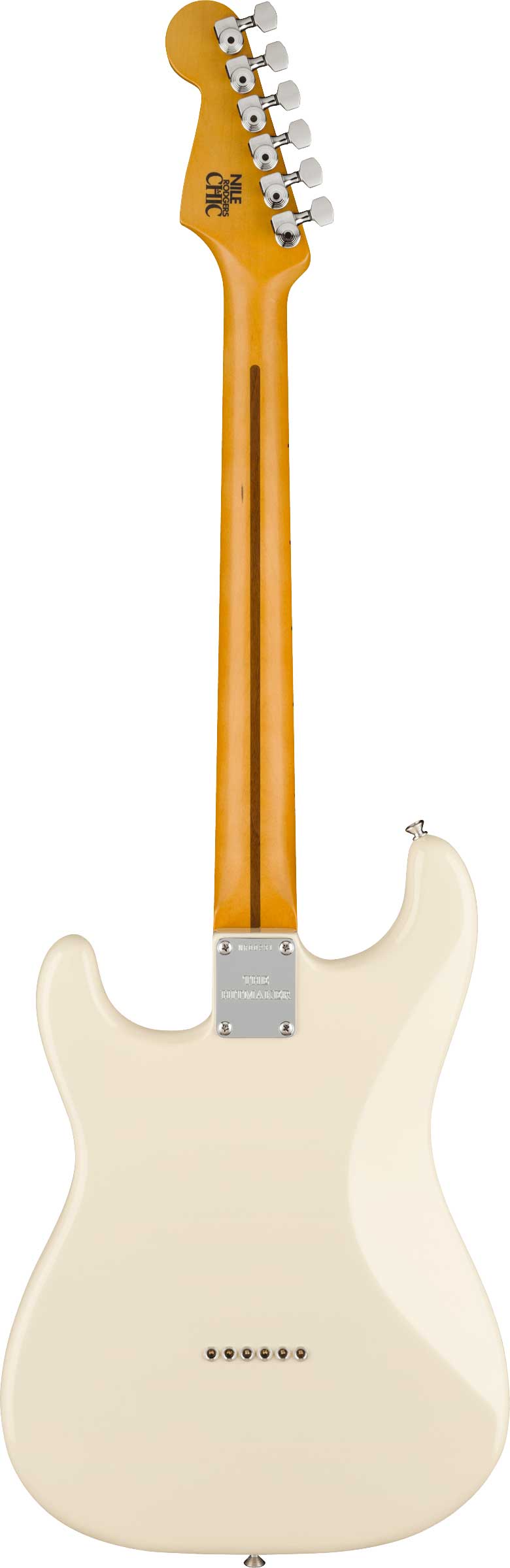 Fender Nile Rodgers Hitmaker Stratocaster Olympic White Maple Fingerboard