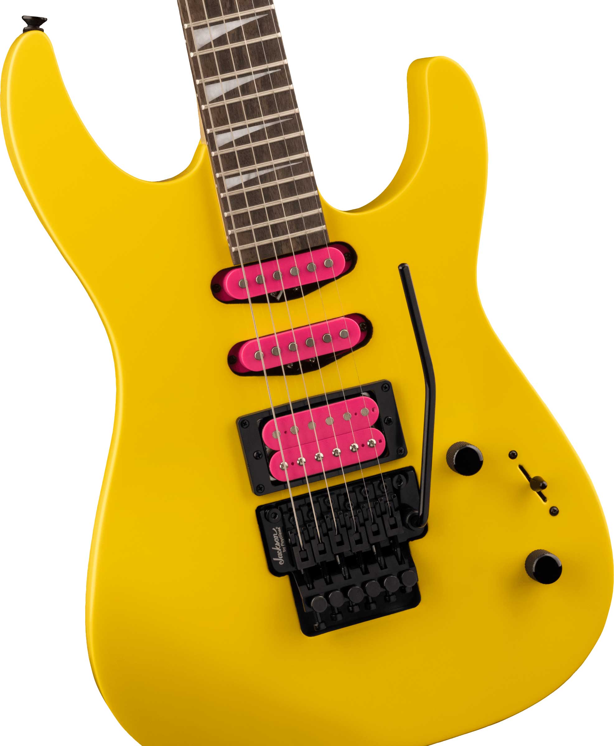 Jackson X Series Dinky DK3XR HSS Caution Yellow Indian