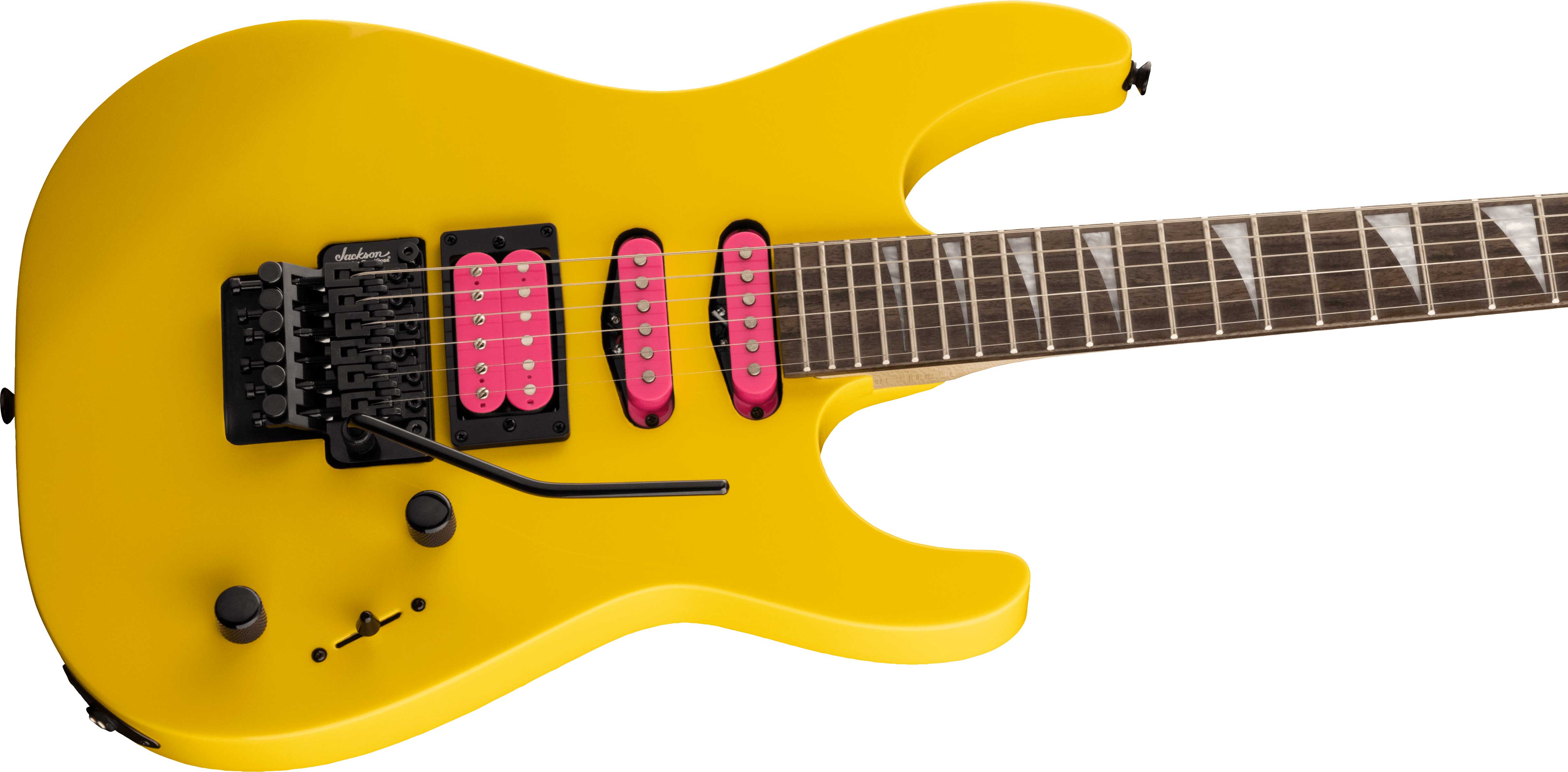 Jackson X Series Dinky DK3XR HSS Caution Yellow Indian Laurel Fingerboard