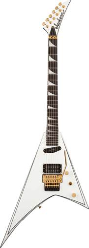 Jackson Concept Series Rhoads RR24 HS White with Black Pinstripes Ebony Fingerboard