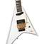 Jackson Concept Series Rhoads RR24 HS White with Black Pinstripes Ebony Fingerboard Front View