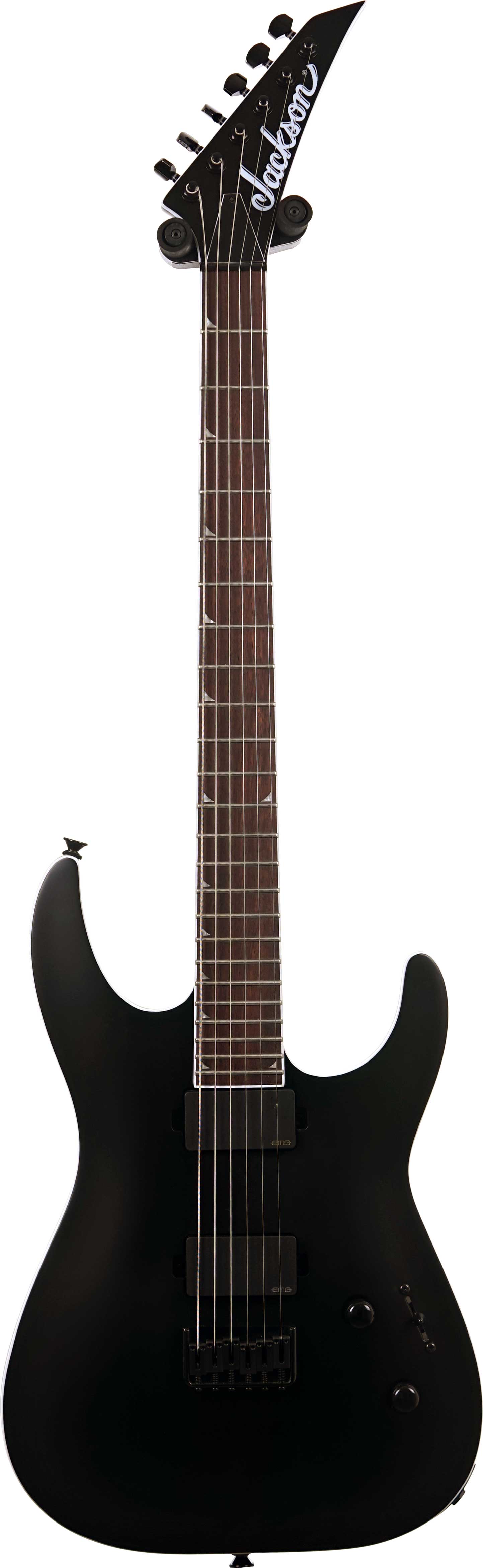 Jackson X Series Soloist SLA6 DX Baritone Satin Black Indian Laurel Fingerboard (Ex-Demo) #ISJ2500961
