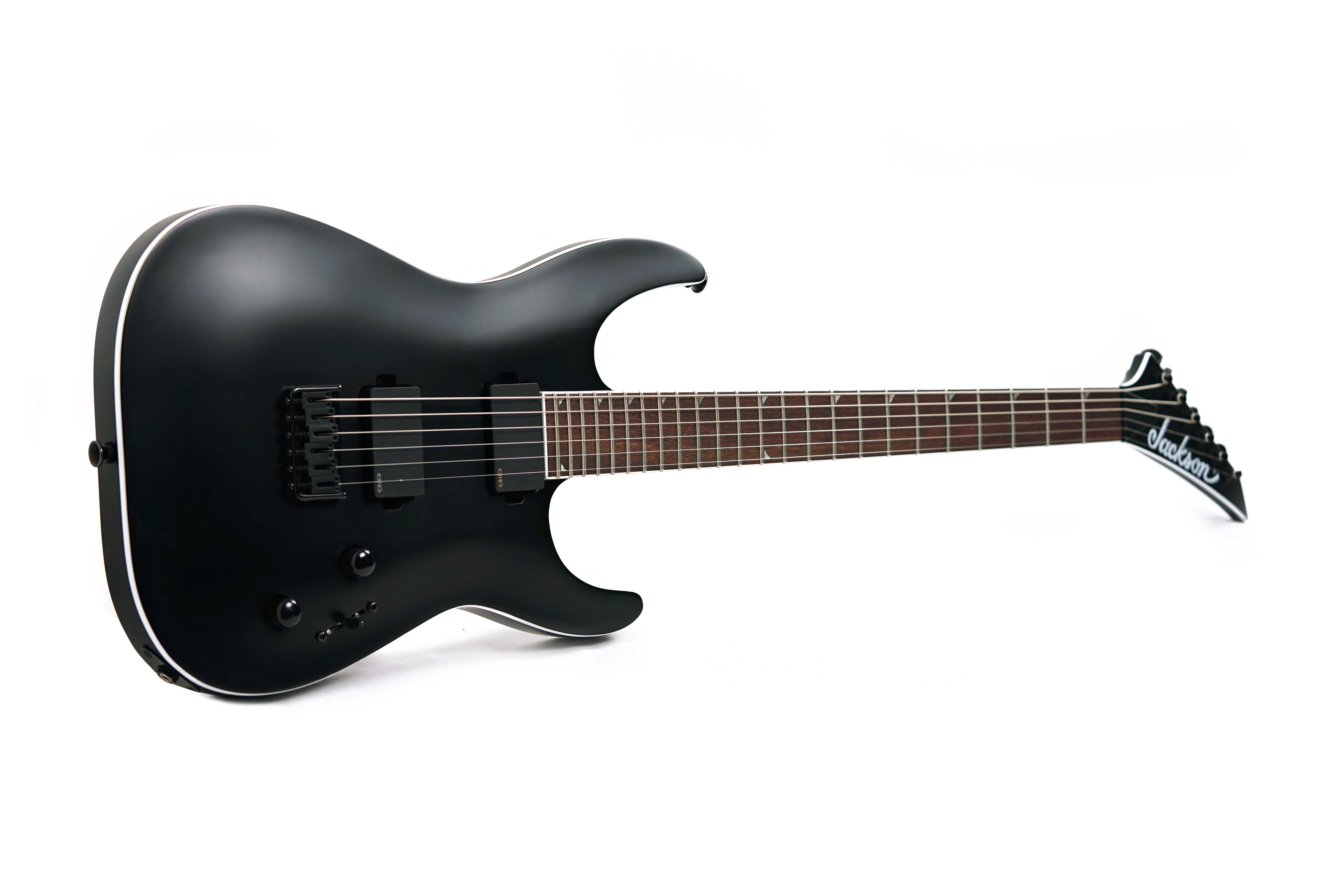 Jackson X Series Soloist SLA6 DX Baritone Satin Black Indian Laurel Fingerboard (Ex-Demo) #ISJ2500961