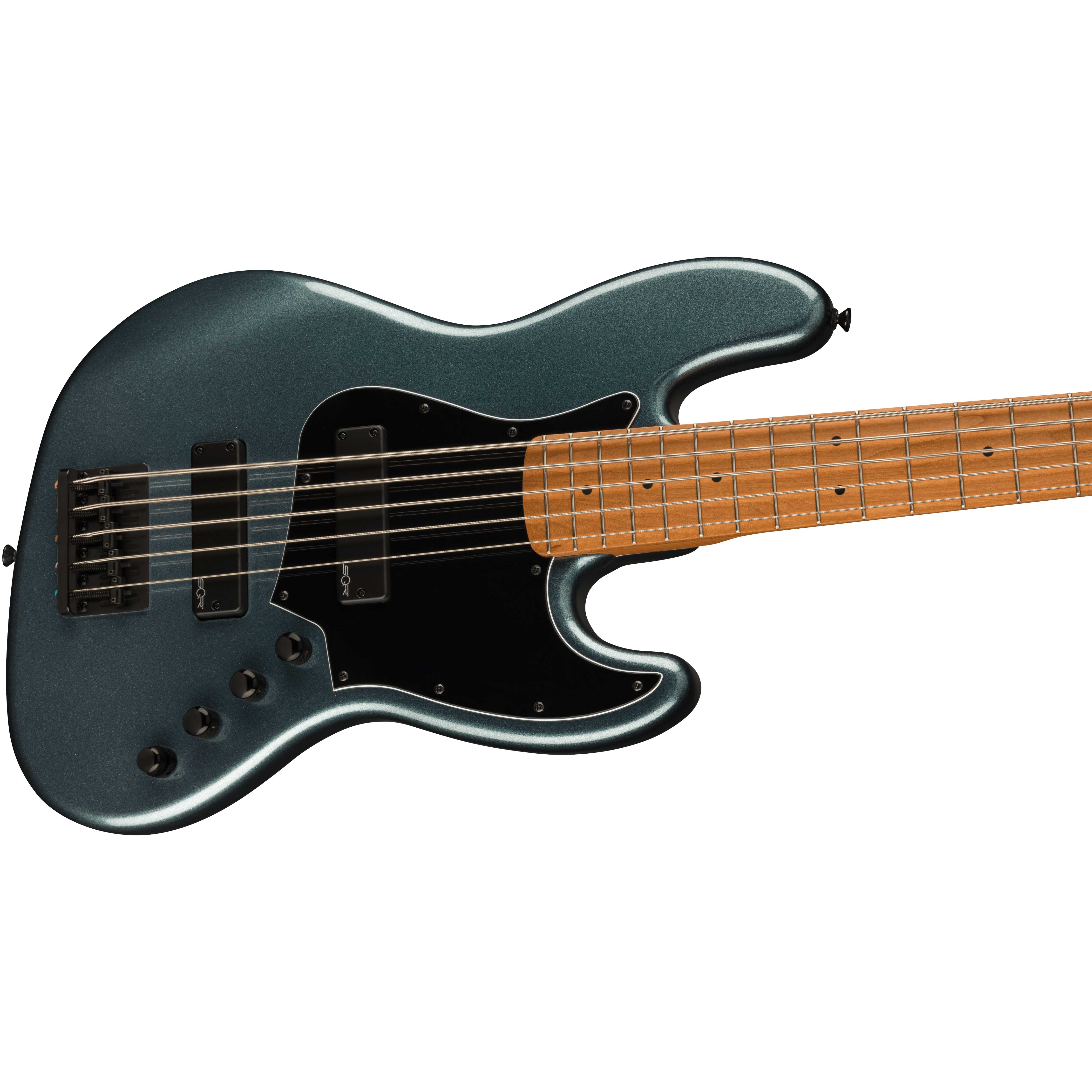 Squier Contemporary Active Jazz Bass HH V Gunmetal Metallic 