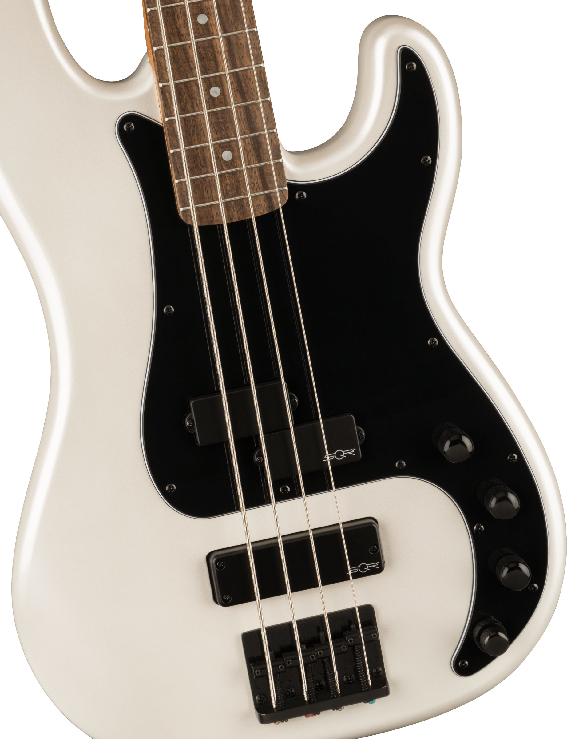 Squier Contemporary Active P-Bass Pearl White Indian Laurel Fingerboard
