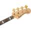 Squier 40th Anniversary Precision Bass Gold Edition Black Indian Laurel Fingerboard Front View