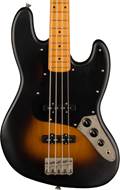 Squier 40th Anniversary Jazz Bass Vintage Edition Satin Wide 2-Colour Sunburst Maple Fingerboard