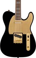 Squier 40th Anniversary Telecaster Gold Edition Black Indian Laurel Fingerboard
