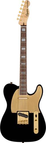 Squier 40th Anniversary Telecaster Gold Edition Black Indian Laurel Fingerboard