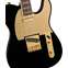 Squier 40th Anniversary Telecaster Gold Edition Black Indian Laurel Fingerboard Front View