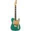 Squier 40th Anniversary Telecaster Gold Edition Sherwood Green Metallic Front View