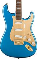 Squier 40th Anniversary Stratocaster Gold Edition Lake Placid Blue Indian Laurel Fingerboard