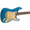 Squier 40th Anniversary Stratocaster Gold Edition Lake Placid Blue Indian Laurel Fingerboard Front View