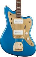 Squier 40th Anniversary Jazzmaster Gold Edition Lake Placid Blue Indian Laurel Fingerboard