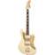 Squier 40th Anniversary Jazzmaster Gold Edition Olympic White Indian Laurel Fingerboard Front View